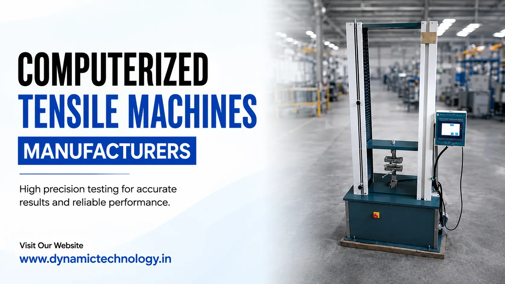 Computerized Tensile Machines Manufacturers